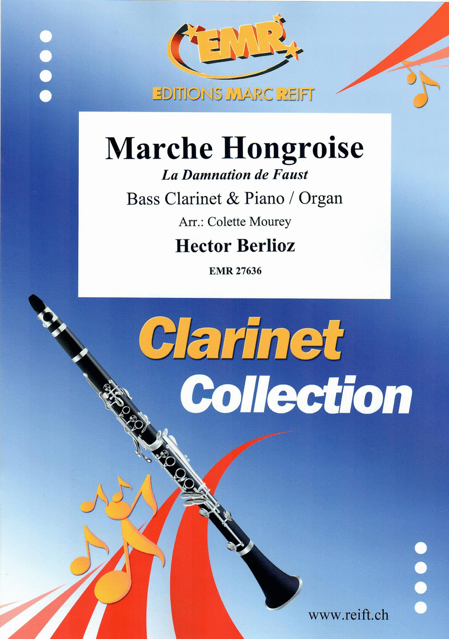 Marche Hongroise Bass Clarinet scores gallery preview page 1