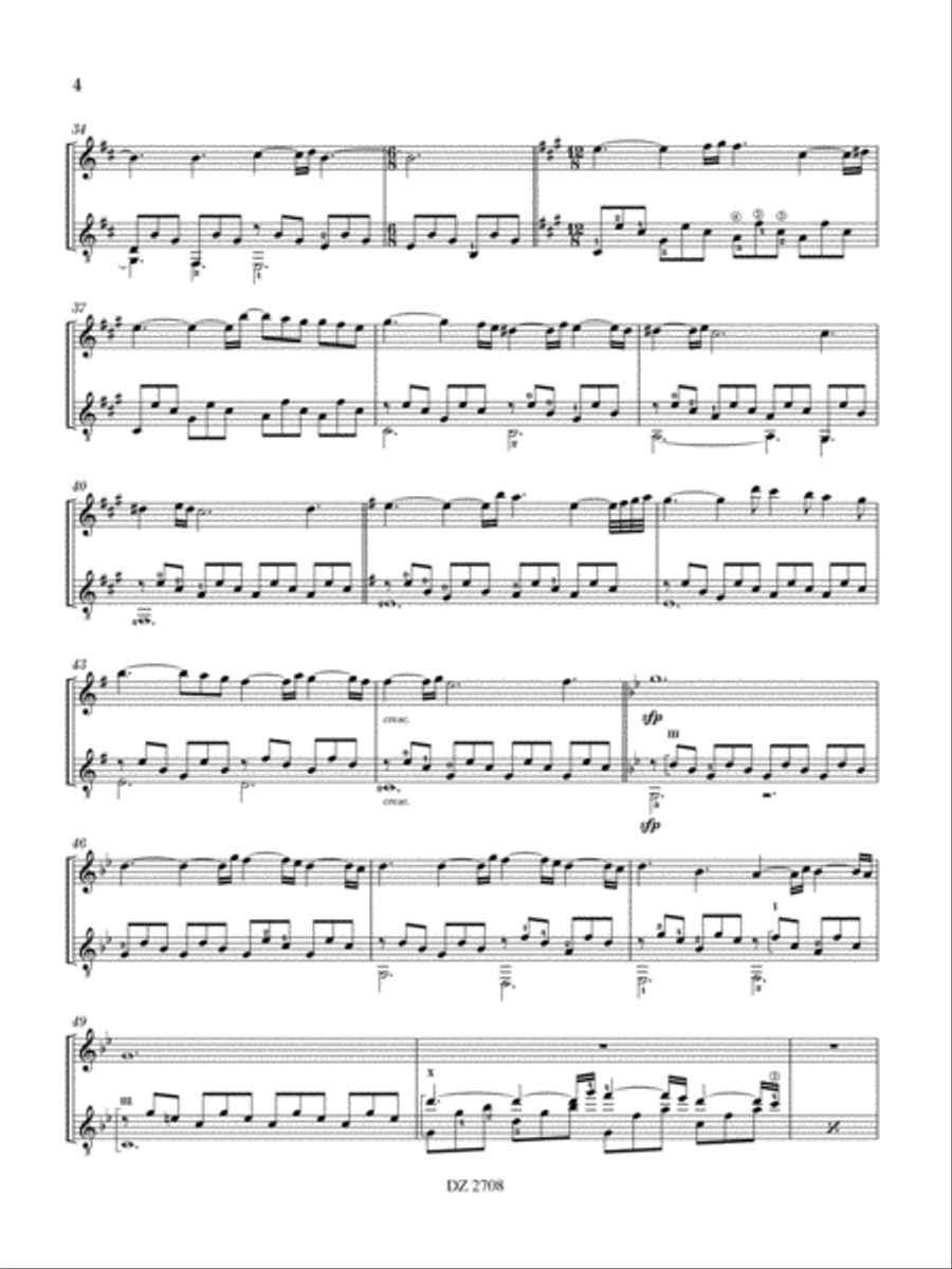 Dream Flute scores gallery preview page 4