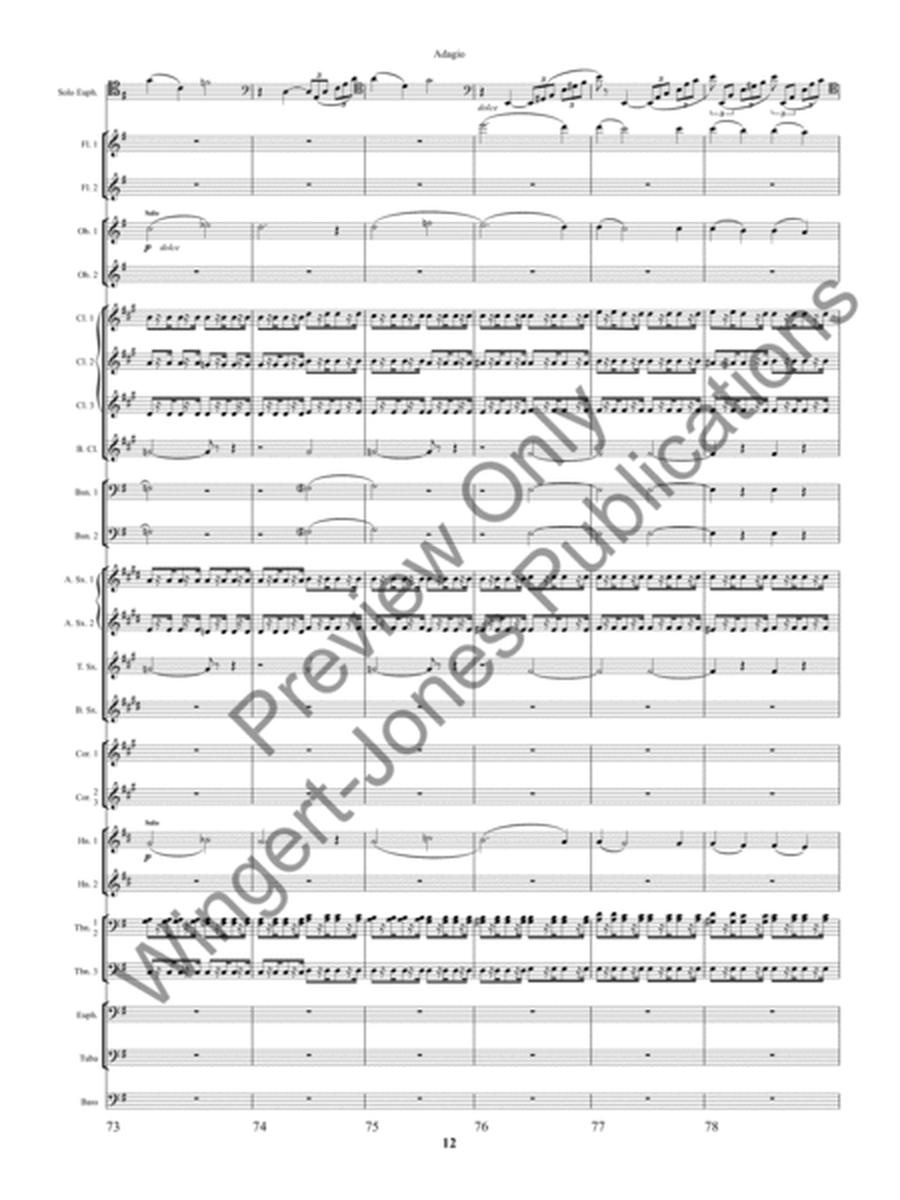 Adagio Solo Euphonium and Winds image number null