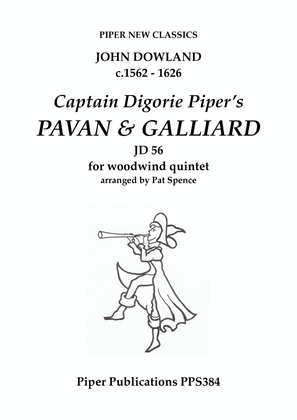 J. DOWLAND: Captain Dijorie Piper's PAVAN & GALLIARD JD56