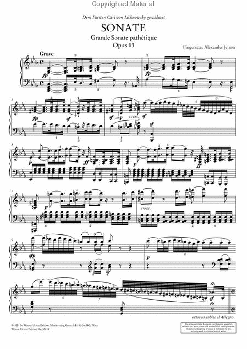 Piano Sonata in C minor, Op. 13