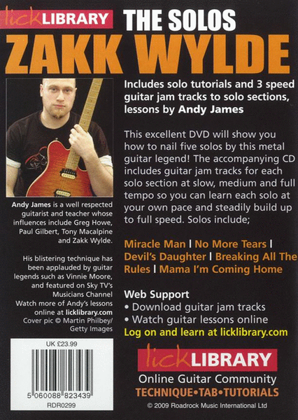 Learn To Play Zakk Wylde - The Solos