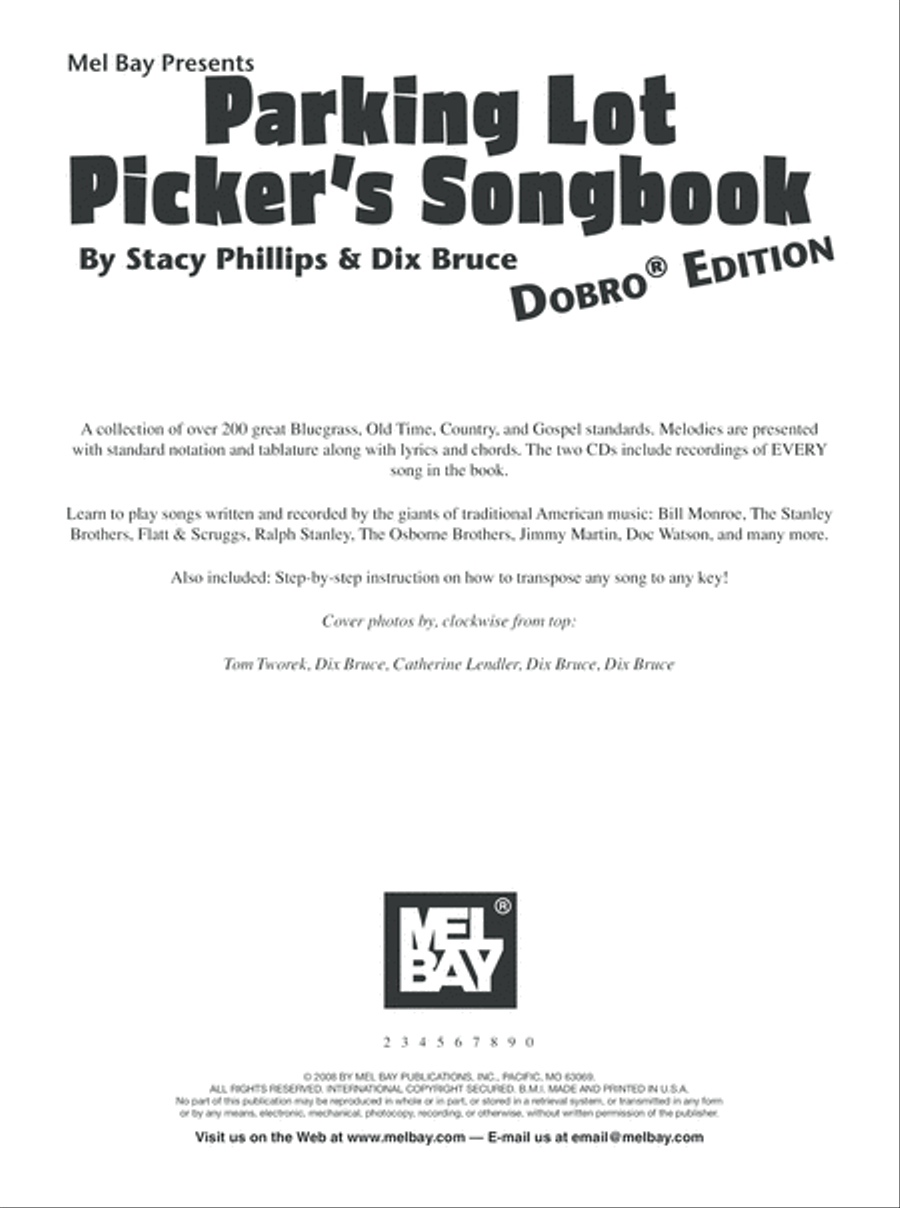 Parking Lot Picker's Songbook - Dobro Acoustic Guitar scores gallery preview page 3