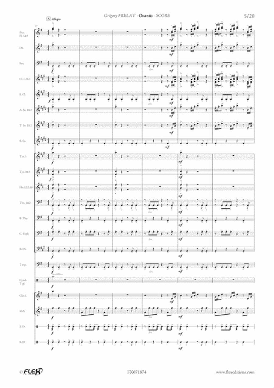 Ovantis Concert Band scores gallery preview page 5
