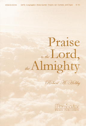 Book cover for Praise to the Lord, the Almighty (Full Score)