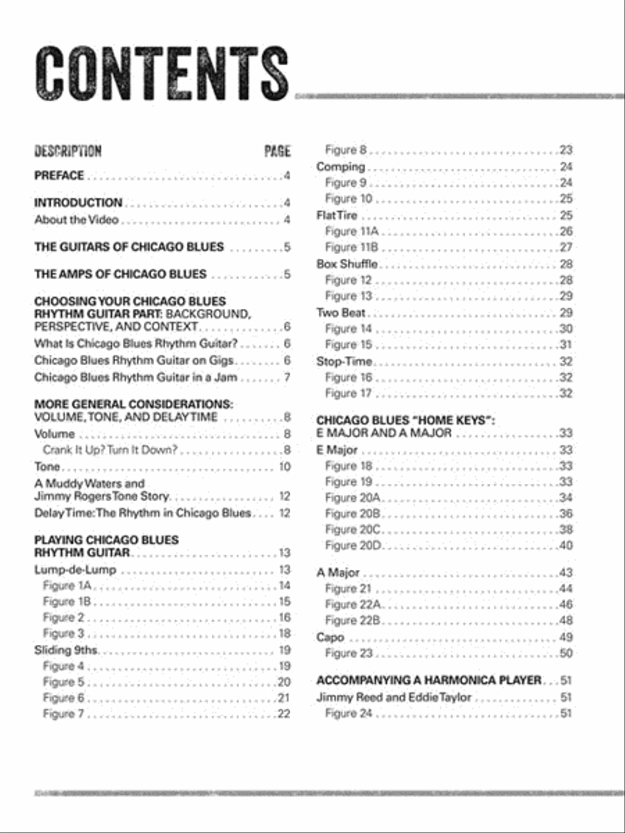 Chicago Blues Rhythm Guitar Electric Guitar scores gallery preview page 3