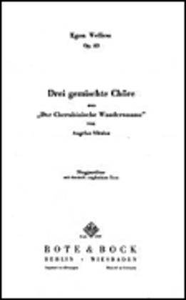 Choruses Fr Der Cherubinische Wandersmann Op43 Sclr Mxd