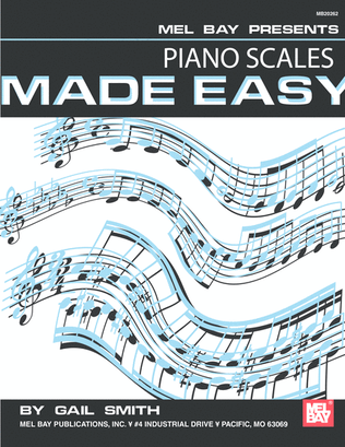 Book cover for Piano Scales Made Easy