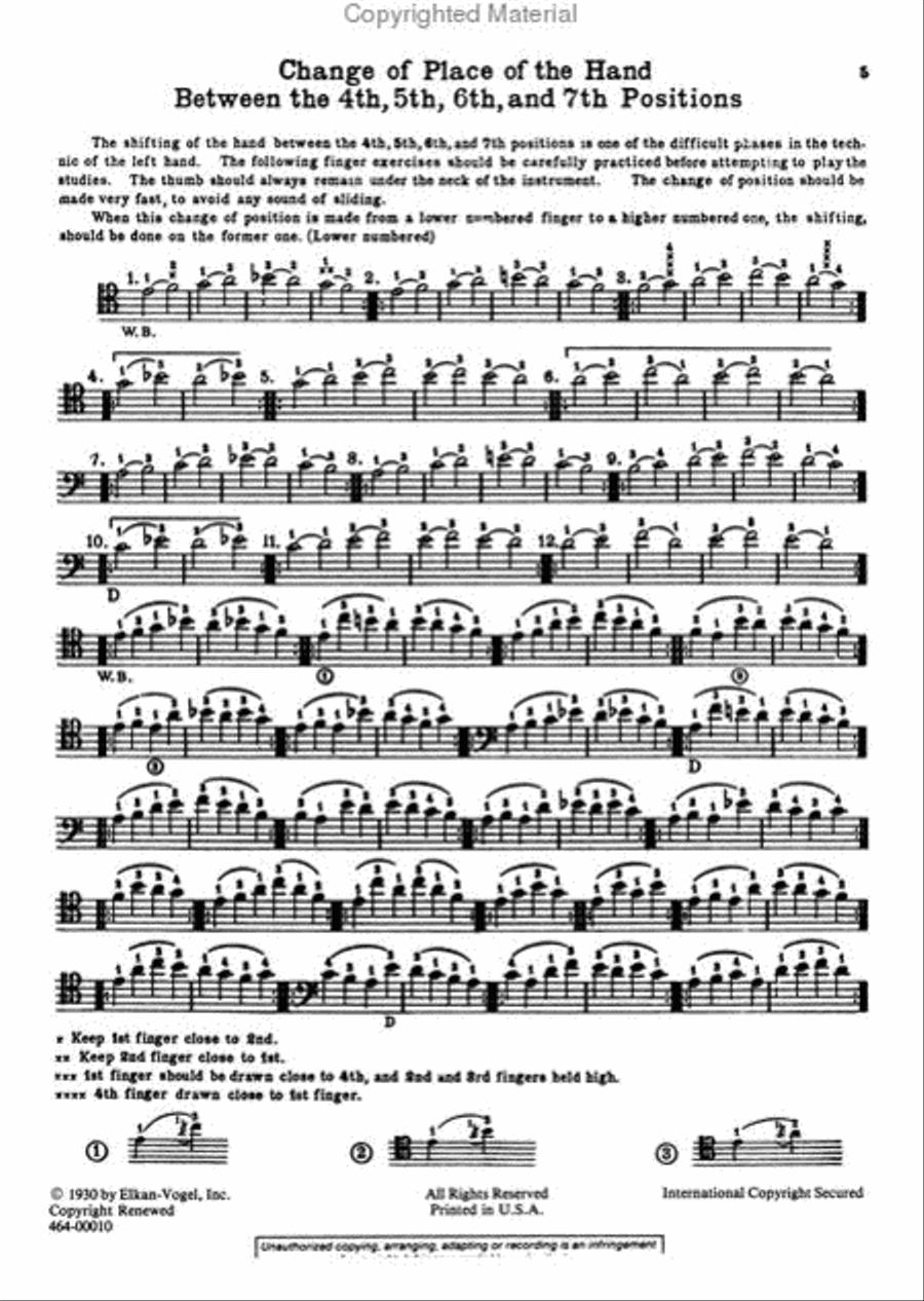 Modern Method for the Violoncello, Volume 2 Chamber Music scores gallery preview page 2