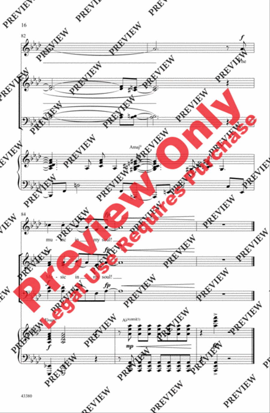 Music in My Soul - SoundTrax CD (CD only) Choir scores gallery preview page 16