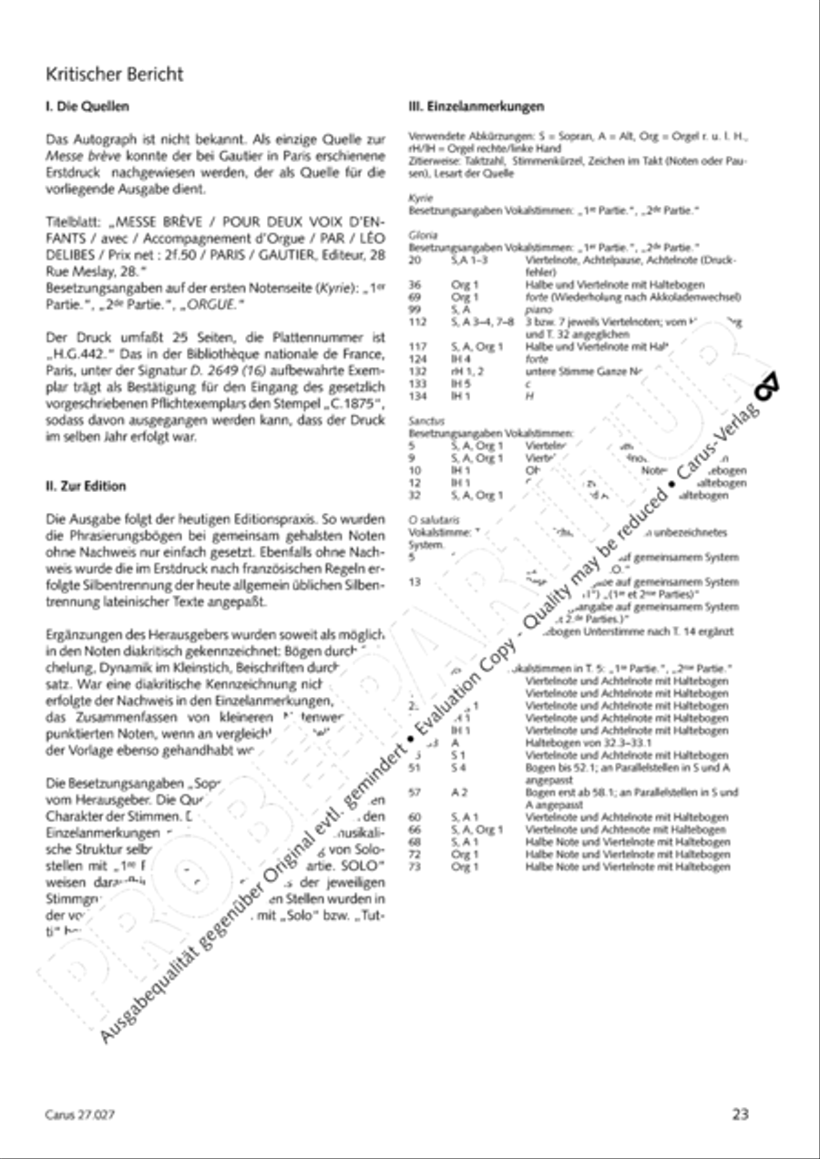 Messe breve SA scores gallery preview page 24