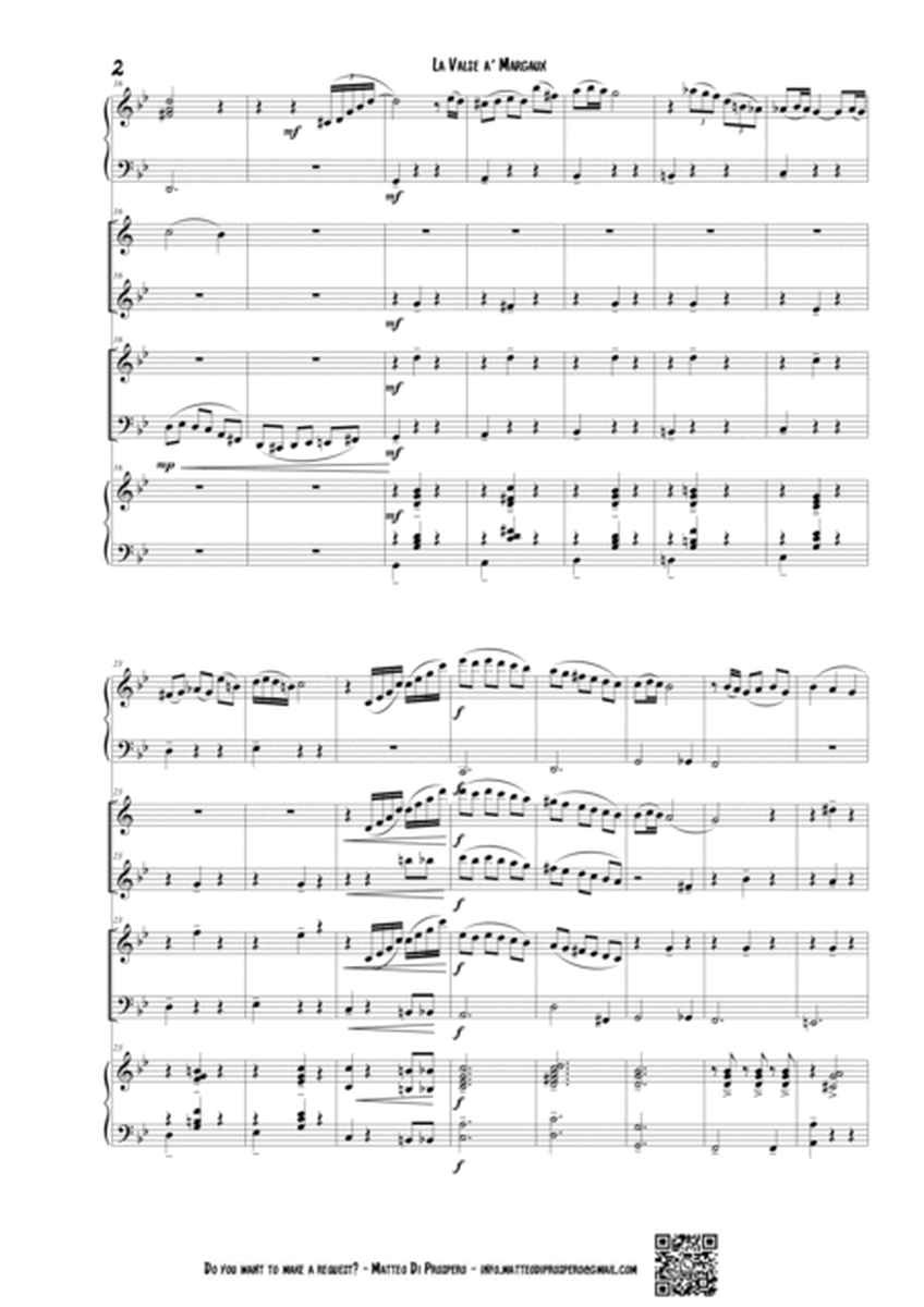 (R. Galliano) La Valse à Margaux per Ensemble (leggi descrizione)