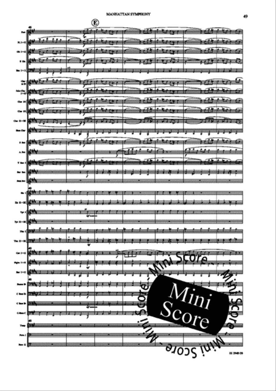 Manhattan Symphony Concert Band scores gallery preview page 53