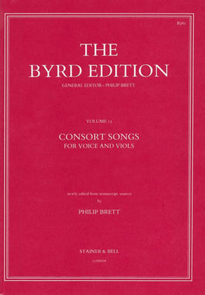 Book cover for Consort Songs for voice & viols