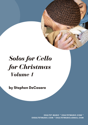 Book cover for Solos for Cello for Christmas (Volume 1)