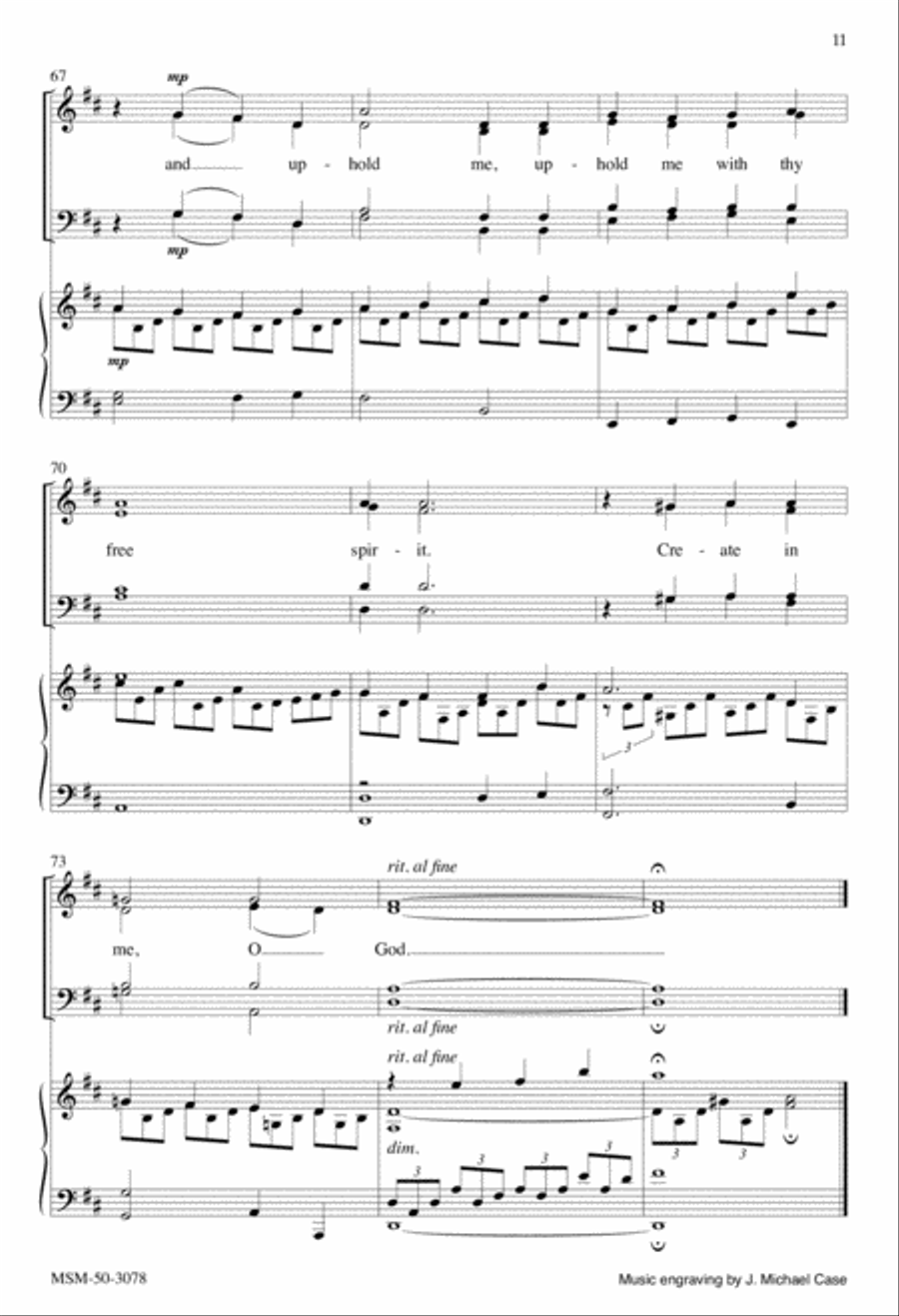 Create In Me 4-Part scores gallery preview page 11