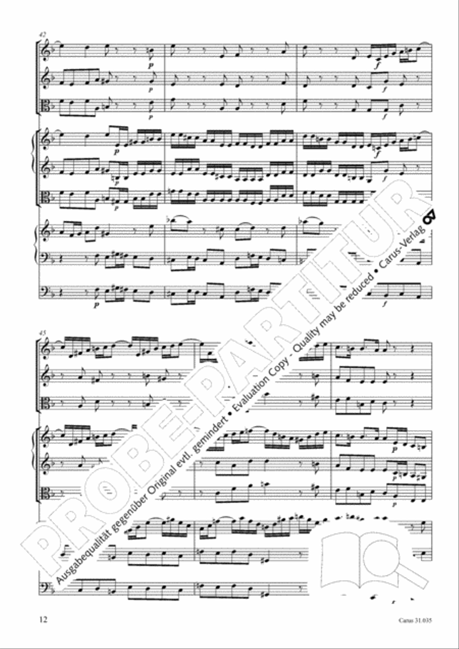 Soul and spirit are astounded (Geist und Seele wird verwirret) English Horn scores gallery preview page 13