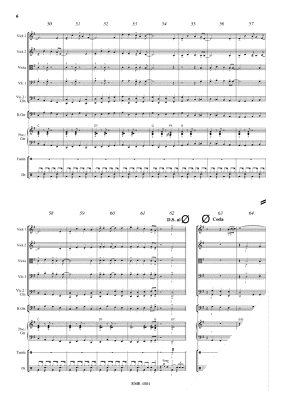 Swingle Bells String Orchestra scores gallery preview page 7