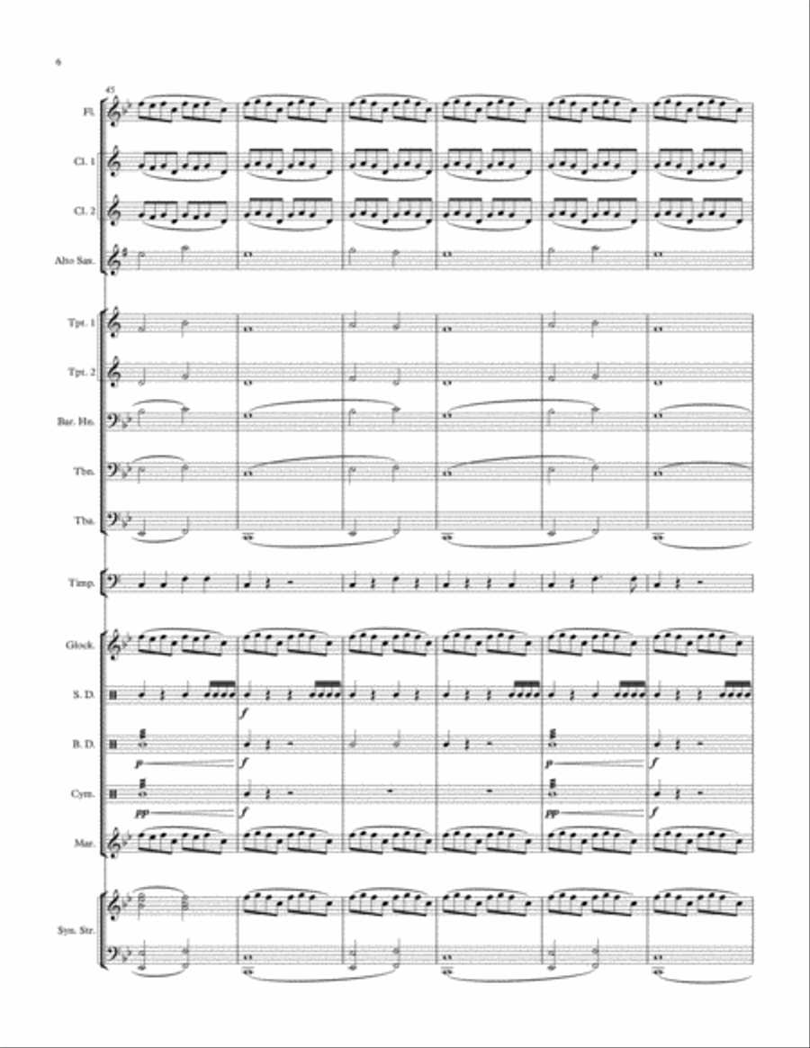 A Third Dimension A Third Dimension Large Ensemble scores gallery preview page 6