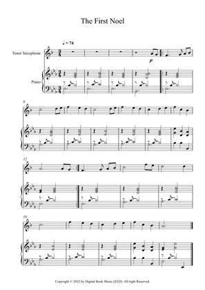 The First Noel (Tenor Sax + Piano)