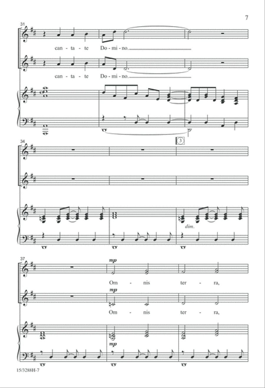 A Joyful Song SSA scores gallery preview page 7