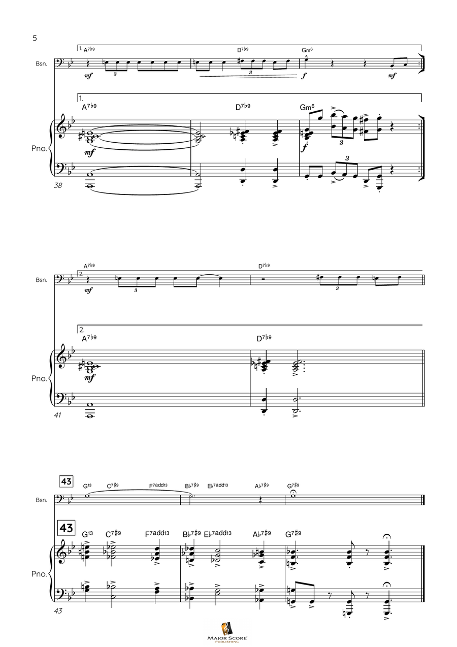 You're A Mean One, Mr. Grinch Bassoon scores gallery preview page 6