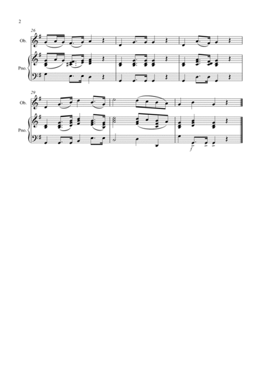 Bridal Chorus "Here Comes The Bride" for Oboe and Piano image number null