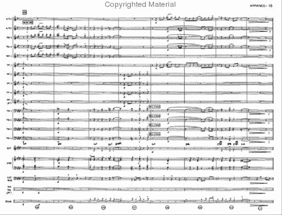 Arranco Jazz Ensemble scores gallery preview page 15