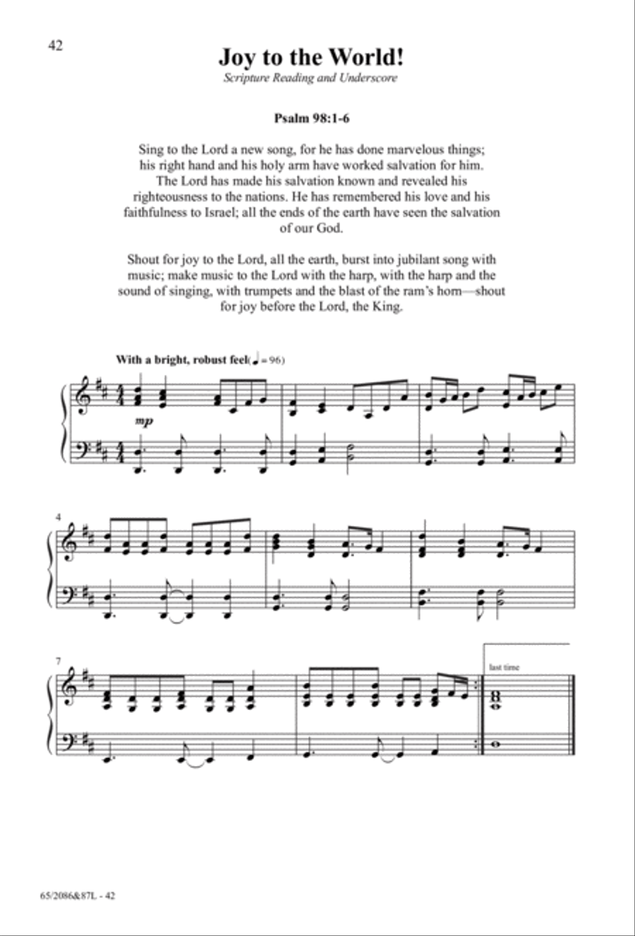 God With Us! - SATB with Performance CD 4-Part scores gallery preview page 11