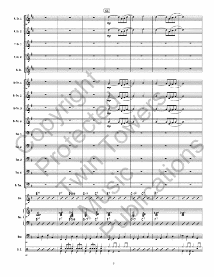 Williemakeit Blues Williemakeit Blues Jazz Ensemble scores gallery preview page 8