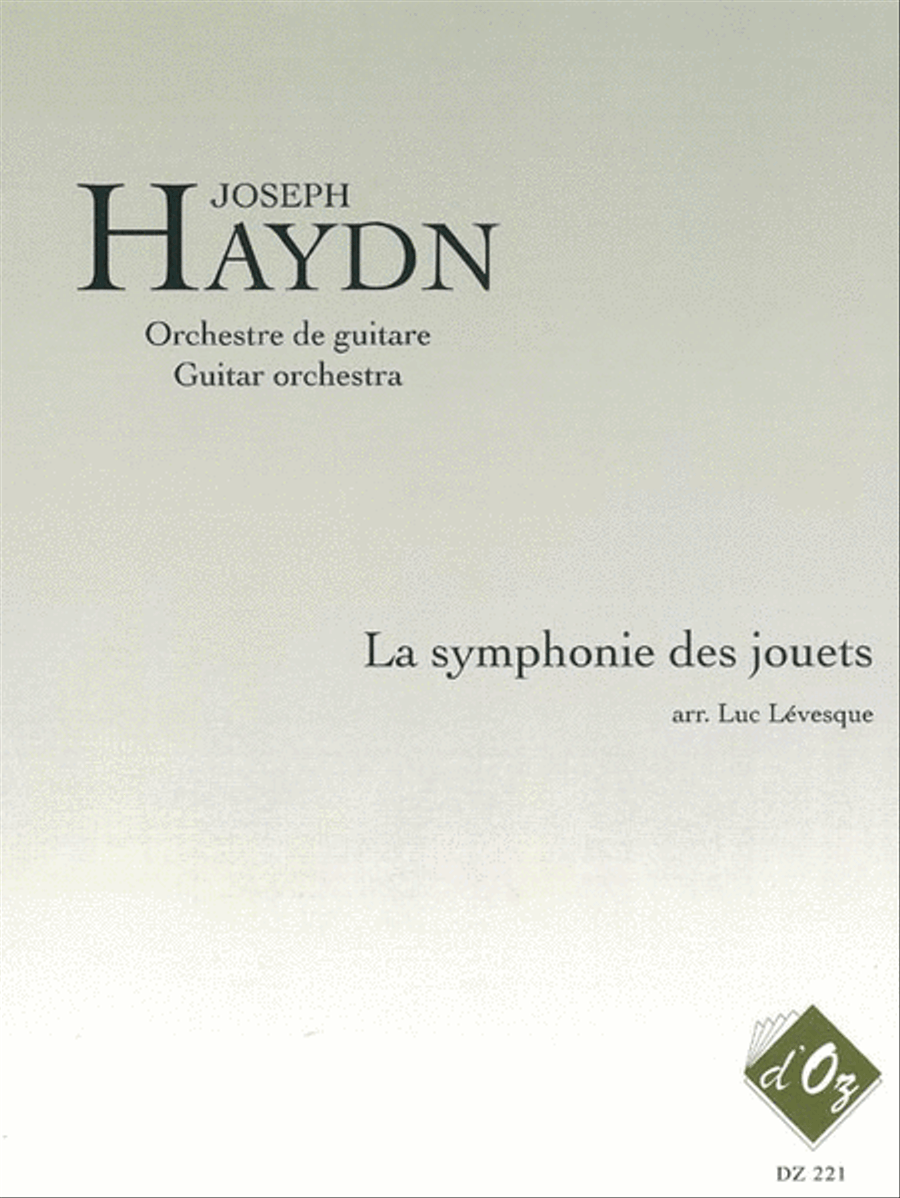 La symphonie des jouets Guitar Ensemble scores gallery preview page 1