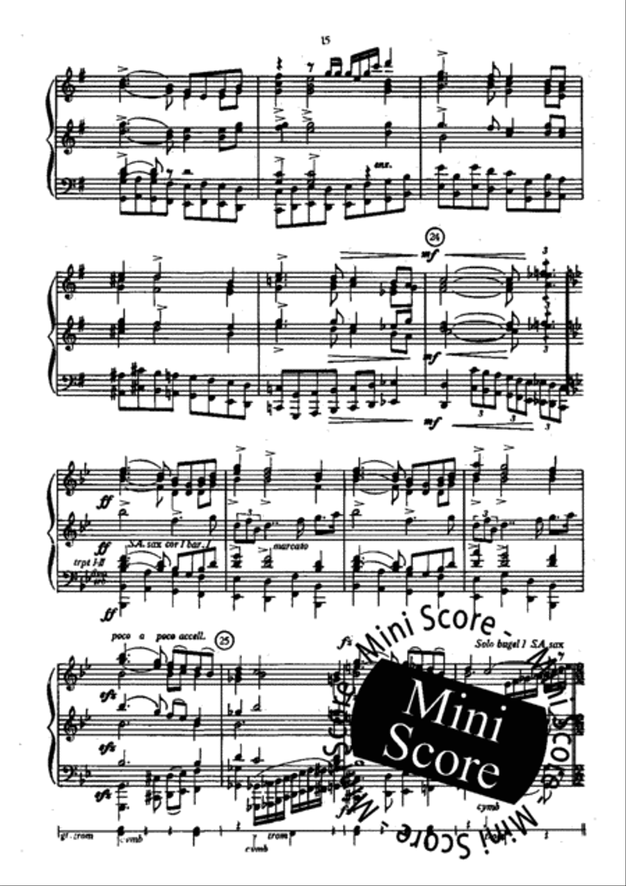 Kenilworth Kenilworth Fanfare Band scores gallery preview page 17