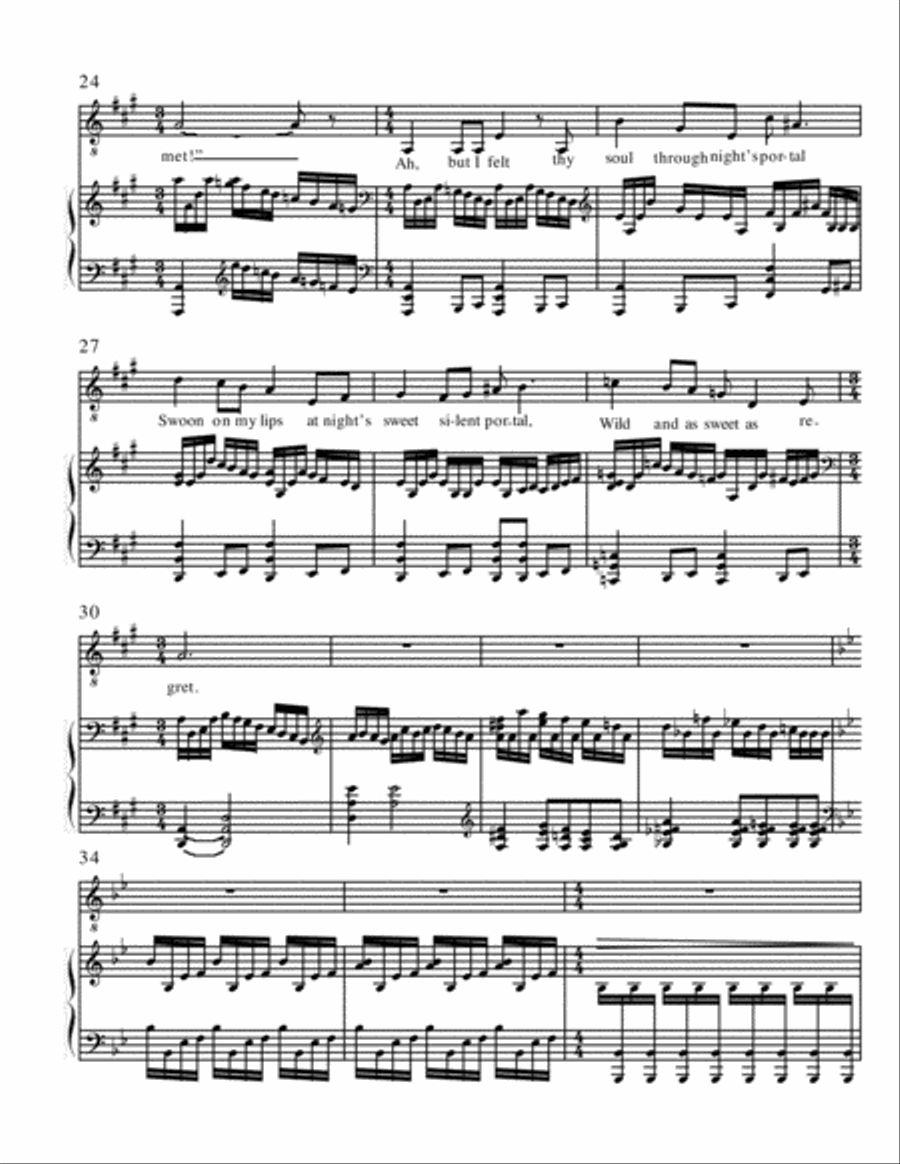 Dryad Song 3-Part scores gallery preview page 3