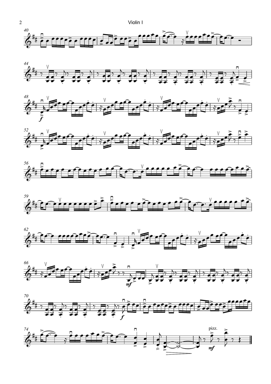 Despacito String Quartet scores gallery preview page 4