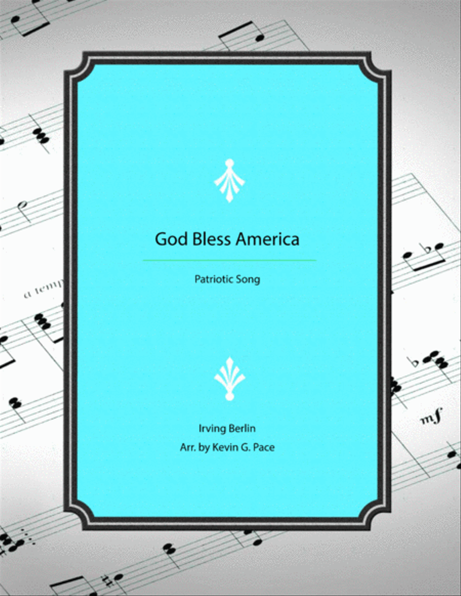 God Bless America Unison Choir scores gallery preview page 1