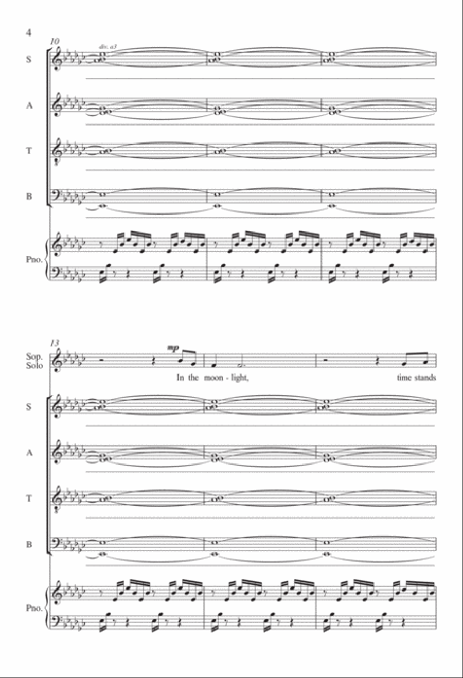 Moonlight Sound Design Divisi scores gallery preview page 3