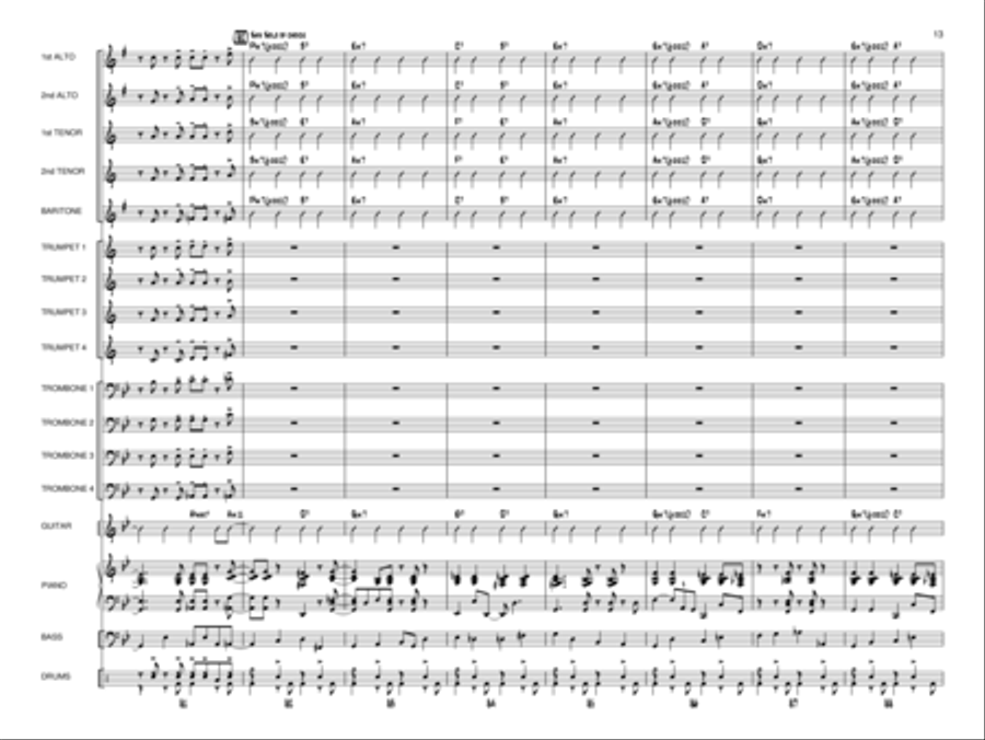 Ace High Jazz Ensemble scores gallery preview page 12