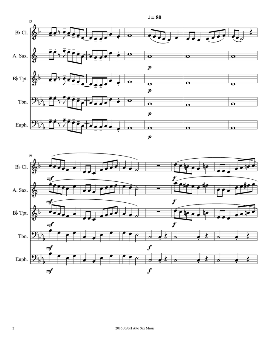 Jazz Christmas Small Ensemble scores gallery preview page 2