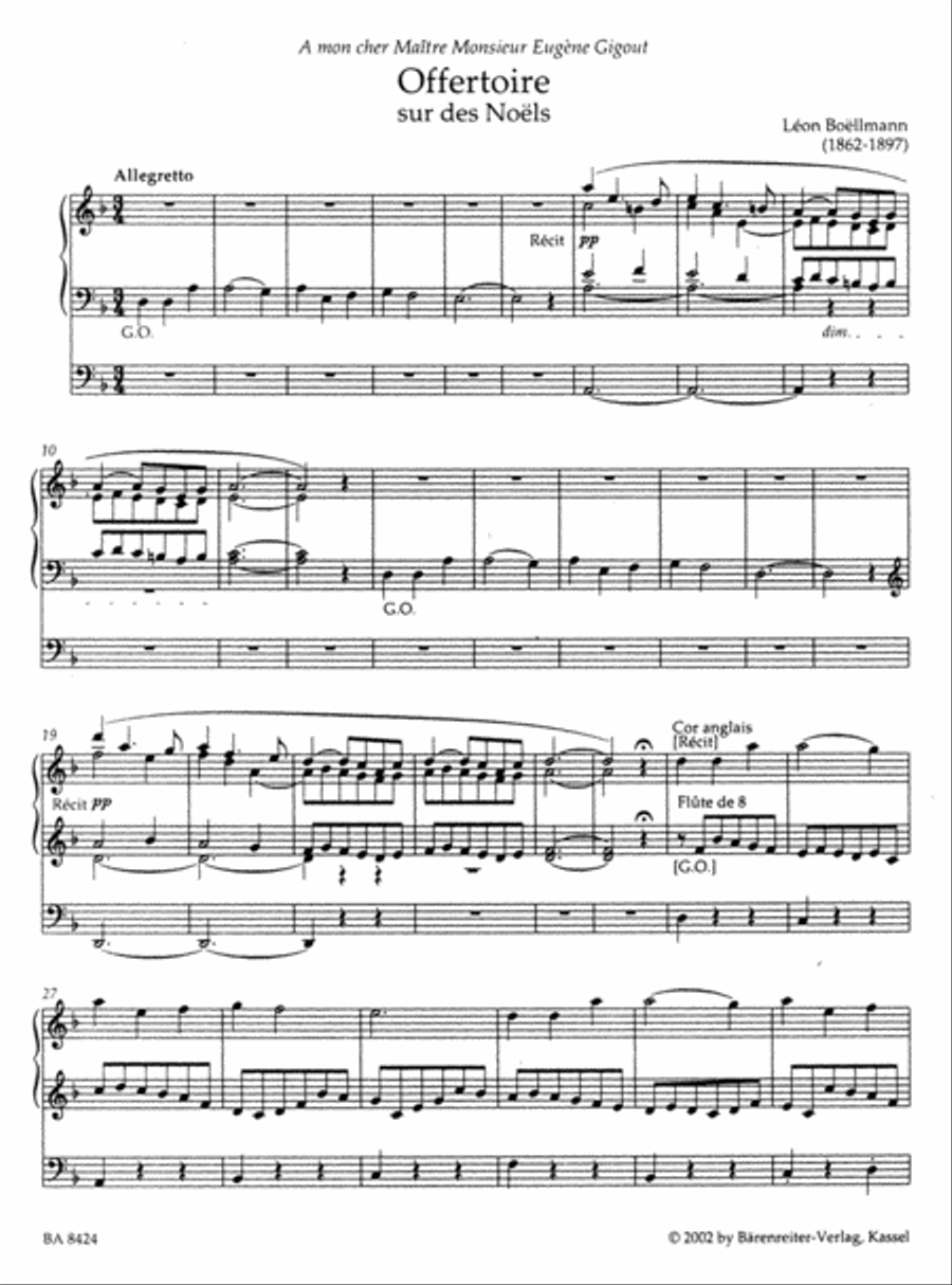 Complete Organ Works, Volume 1 Organ scores gallery preview page 2