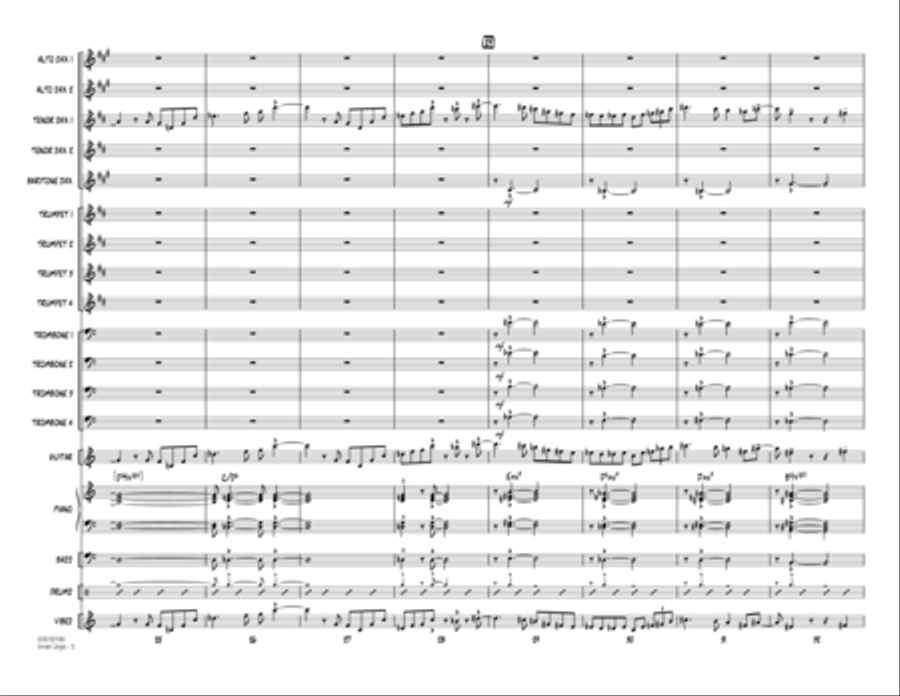 Inner Urge - Conductor Score (Full Score) Jazz Ensemble scores gallery preview page 5