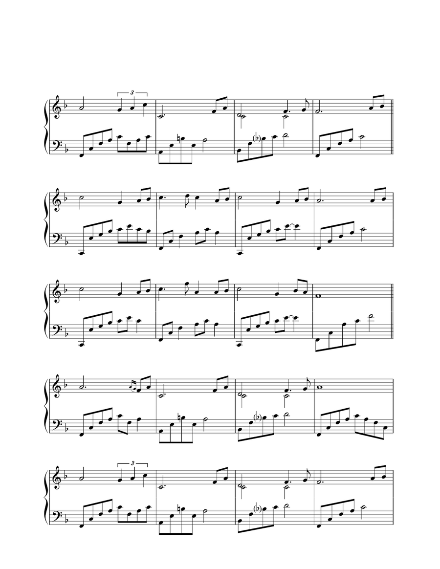 Homeland Theme Piano Solo scores gallery preview page 2