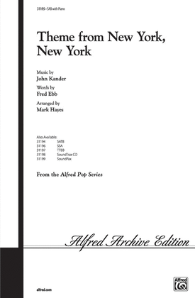 Book cover for Theme from New York, New York