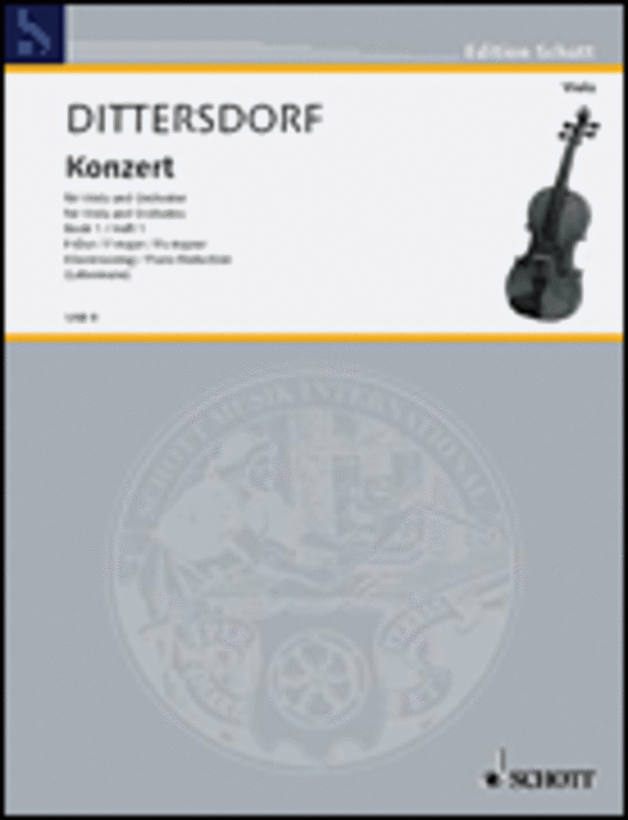 Viola Concerto in F Major Piano Accompaniment scores gallery preview page 1