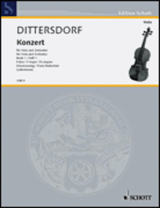 Book cover for Viola Concerto in F Major