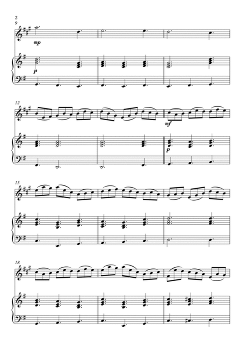Jesu, Joy of Man's Desiring for Clarinet and Piano (Not Chords) - Score and Parts image number null