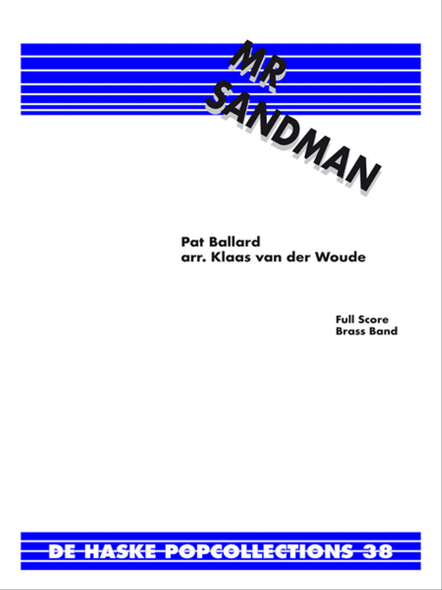 Mr. Sandman Brass Band scores gallery preview page 1