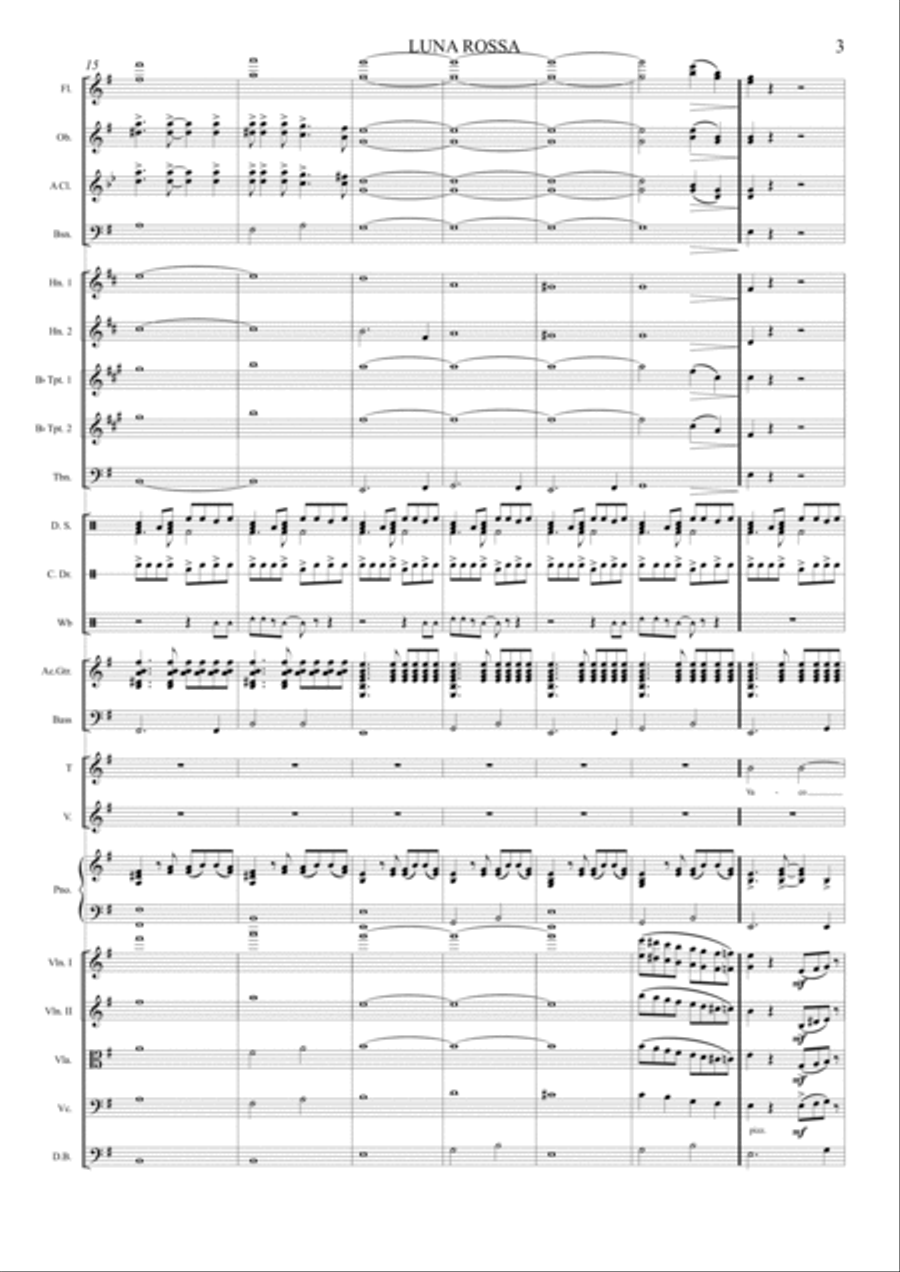 Luna Rossa Full Orchestra scores gallery preview page 4