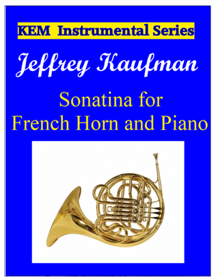 Book cover for Sonatina for French Horn and Piano