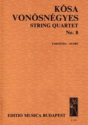 Book cover for Streichquartett Nr. 8