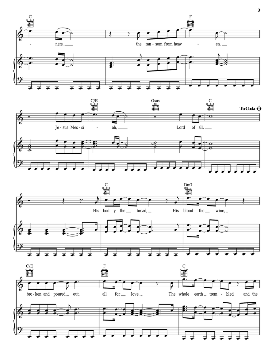 Jesus Messiah Guitar scores gallery preview page 3